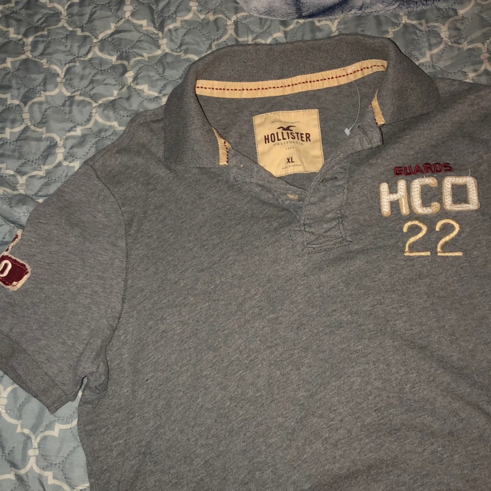 Grey Hollister Shirt